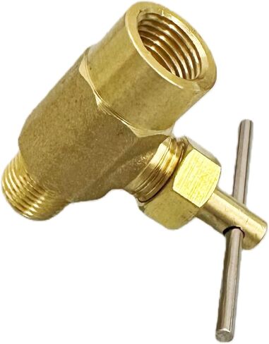17-1901 Brass Needle Valve, 1/8 Inch Female Pipe Thread x 1/8 Inch Male Pipe Thread, Straight Flow Control Valve 1/8" FPT x 1/8" MPT in Saudi Arabia