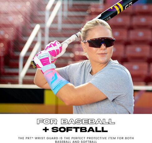 Franklin Sports Baseball Softball Protective Wrist Guard - Adult PRT Series Wrist Shield for Fielding - Protective Gear Equipment - Right Left Arm in Saudi Arabia