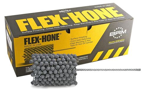 Brush Research GBD40024 FLEX-HONE®، قطر 4 بوصة (101 مم)، 240 حبيبة، كربيد السيليكون وBrush Research BC20024 FLEX-HONE®، قطر 2 بوصة (50.8 مم)، 240 حبيبة، مادة كاشطة من كربيد السيليكون (عبوة من قطعة واحدة) in Saudi Arabia