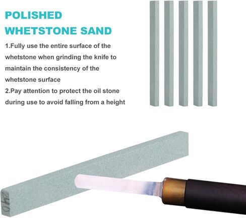 COHEALI 10pcs Grindstone Sanding Strips for Jade Polishing for Tight Spaces and Areas for Crafting and Finishing Projects in Saudi Arabia