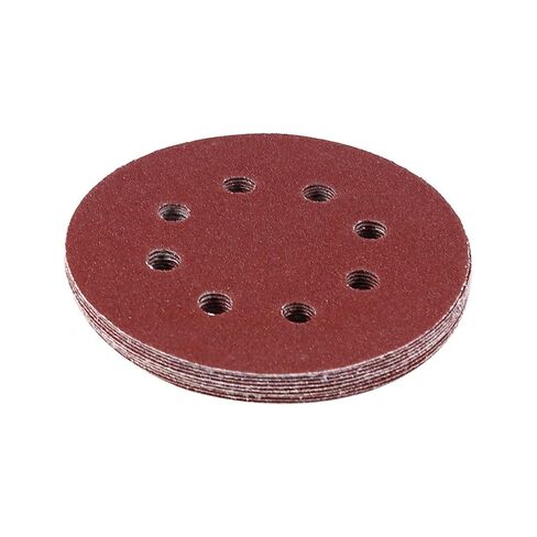 Sander Paper Sanding Disc Stone Polishing Pad for Sander Marble Granite 125mm Round 8 Holes (100#) in Saudi Arabia
