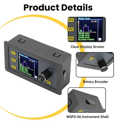PWM Pulse Frequency Generator 4-20mA 2-10V Signal Generator Module Sine WSFG-06 Multifunctional Adjustable Signal Generator Without RS485 in Saudi Arabia