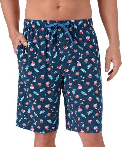 Tommy Bahama - Men's Essential Printed Lounge Short, Stretch Jersey Pajama Shorts for Sleep or Lounge in Kuwait