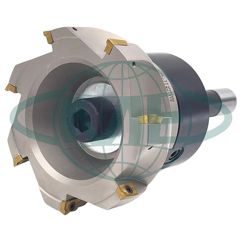 CME 5" 90° Indexable Face Mill w/ R8 Arbor, APKT1604 Inserts Included, 7 Flutes in Saudi Arabia