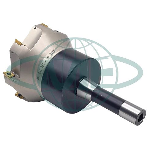 CME 5" 90° Indexable Face Mill w/ R8 Arbor, APKT1604 Inserts Included, 7 Flutes in Saudi Arabia