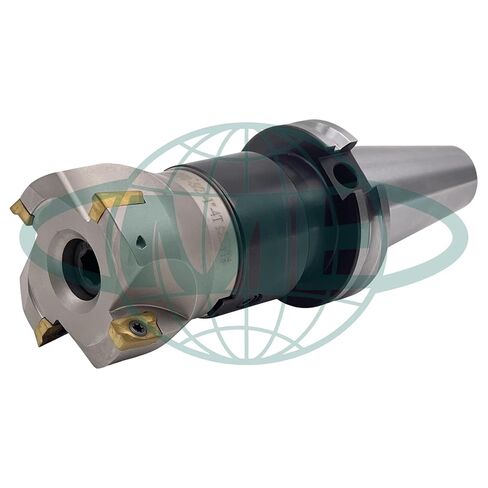 مطحنة وجه قابلة للفهرسة 2-1/2 بوصة CME مع CAT40 Arbor، إدراج APKT1604، 4 مزامير in Kuwait