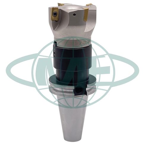 مطحنة وجه قابلة للفهرسة 2-1/2 بوصة CME مع CAT40 Arbor، إدراج APKT1604، 4 مزامير in Kuwait