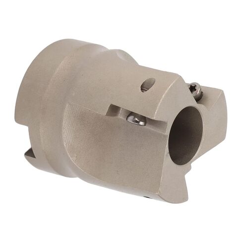 رأس مطحنة ذات 3 فلوت لمخرطة CNC، أداة قطع طحن المواد 40cr، تصميم إزاحة حلزوني خاص، متين وعالي الدقة لمعالجة المعادن in Kuwait