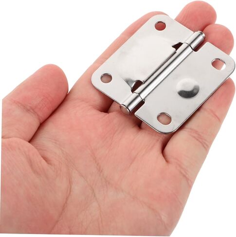 2Pcs Stainless Steel Cooler Hinges Replacement with Screws Heavy Duty Hinges for Cooler Models Dependable Performance Versatile Use Homes in Saudi Arabia