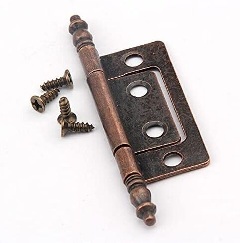 20 قطعة من الفولاذ المقاوم للصدأ الفضي 6 ثقوب بمفصلات بعقب بطول 2.5 بوصة in Saudi Arabia