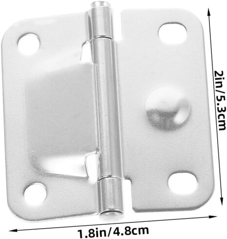 2Pcs Heavy Duty Stainless Steel Cooler Hinges and Screws Set Replacement Parts Compatible with Easy Installation and Performance in Saudi Arabia