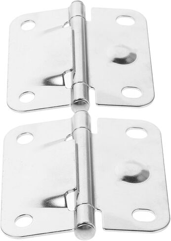 2Pcs Heavy Duty Stainless Steel Cooler Hinges Replacement Set with Screws Compatible with Easy Installation for Home and Commercial Use in Saudi Arabia