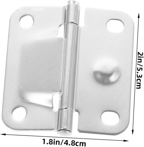 2Pcs Heavy Duty Stainless Steel Cooler Hinges Replacement Set with Screws Compatible with Easy Installation for Home and Commercial Use in Saudi Arabia