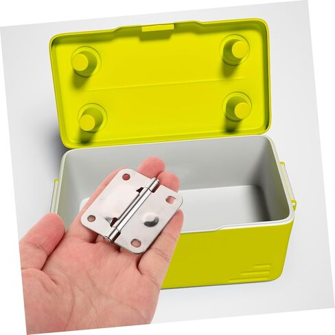 2Pcs Heavy Duty Stainless Steel Cooler Hinges Replacement Set with Screws Compatible with Easy Installation for Home and Commercial Use in Saudi Arabia