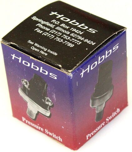 HOOBS, P# 83317 Pressure Switch with Standard Terminal - New Quantity-1 in Kuwait