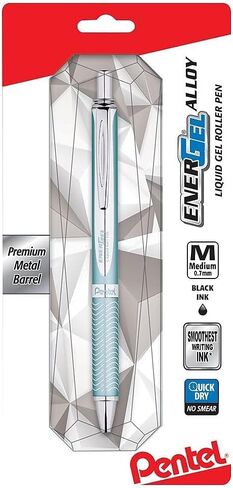 Pentel EnerGel Alloy RT Roller Ball, Retractable, Gel Pen (BL407LS-A) in Kuwait