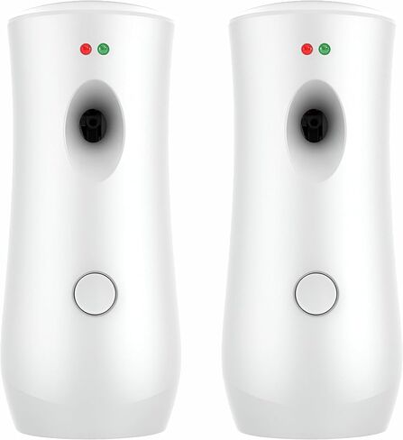 Automatic Air Freshener Spray Dispenser, White Wall Mounted or Free Standing Battery Operated Sprayer for Home or Commercial Use, 3 Auto Time Settings for Scent Release for Room/Bathroom Freshness in Kuwait