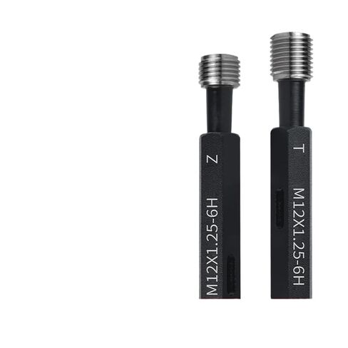 High-Precision Thread Plug Gauge Pass-Stop Metric 6H Precision Internal Pitch(M18X1.5 6H) in Saudi Arabia