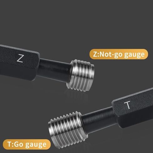 High-Precision Thread Plug Gauge Pass-Stop Metric 6H Precision Internal Pitch(M18X1.5 6H) in Saudi Arabia