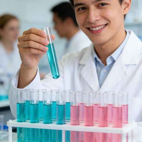 110 Pcs Glass Test Tubes with Cork Stoppers Lab Test Alcohol Tampons Glass Tubes Clear Round Bottom Vials Container for Candy Storage Party Favors Scientific Experiments(15x100mm/13ml) in Kuwait