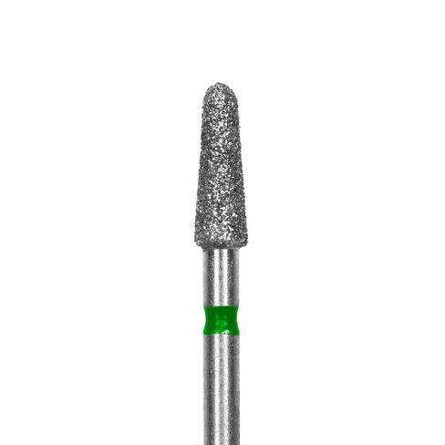 Medidenta Galil Diamond Multi-Use Dental Bur - Round End Taper Shape Coarse Grit 856-016C, FG Shank, 1.6mm Head Diameter, High-Speed Cutting for Crown Prep & Reduction (10 Pack) in Kuwait