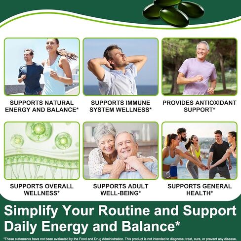 كبسولات هلامية من تيودو سبيرولينا كلوريلا 300 كبسولة، 17 في 1 مزيج من المغذيات الخضراء سبيرولينا كلوريلا كبسولات هلامية، غنية بالبروتين النباتي والفيتامينات والكلوروفيل، سهلة تناول كبسولة هلامية in Kuwait