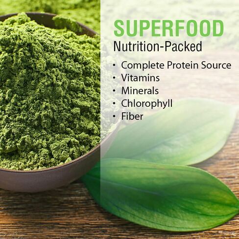 SOLARAY Broken Cell Chlorella 410 mg | Nutrient-Rich Superfood w/Naturally Occurring Protein, Vitamins, Minerals, Chlorophyll | Non-GMO | 100 VegCaps in Saudi Arabia