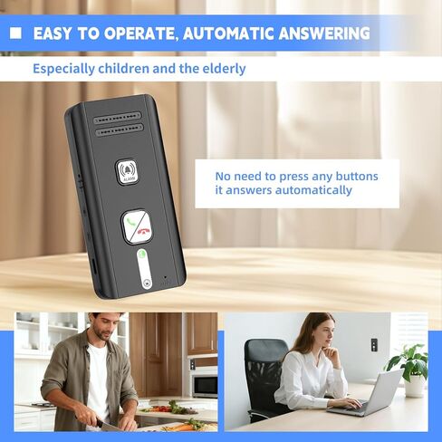 اتصال داخلي لاسلكي ثنائي الاتجاه للمكتب المنزلي، 2026 نظام اتصال داخلي طويل المدى ممتص مغناطيسي متطور، اتصال داخلي مثبت على الحائط من غرفة محمولة إلى غرفة 30 يومًا، وقت استعداد طويل، 5 مستويات لضبط مستوى الصوت in Kuwait