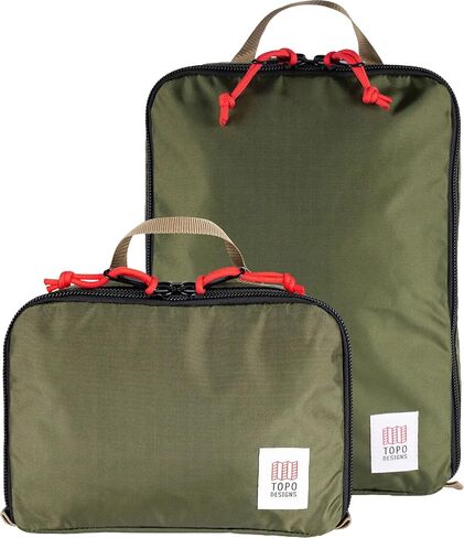 Topo Designs Pack Back Bundle ، Olive/Olive ، Carry-On 20 in in Saudi Arabia