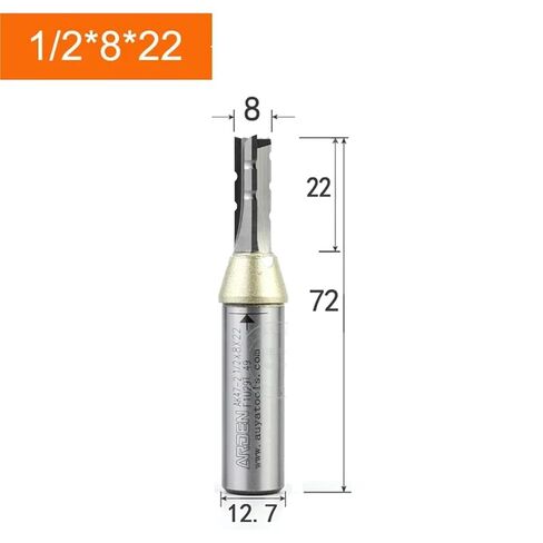 RU Arden 3 Flutes TCT Straight Router Bit 3F Cutting CNC Milling Cutter Carbide Cutter for Wood MDF Multilayer Particle Board(5.5mm) in Saudi Arabia