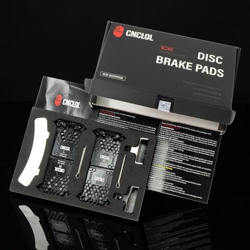 Bike Disc Brake Pads Resin Metal for Shimano L03A L02A L04C L05A L05a-rf K04Ti K05Ti Ultegra with Cooling Fin,BR-M8110 BR-M7110 BR-R9170 BR-R8070 BR-R7070 BR-RS805 BR-RX810 BR-RX400 in Kuwait