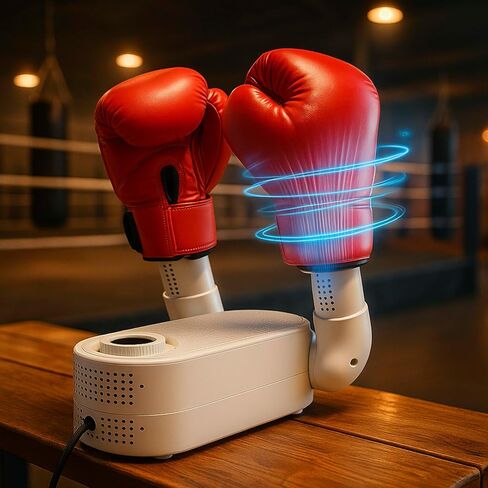 مجفف ومزيل الروائح الكريهة للقفازات من بليس كيس - مؤقت ذكي، منظف قفازات الملاكمة بدرجة حرارة ثابتة للأطفال والكبار - يزيل الروائح الكريهة في قفازات الجولف والهوكي والأحذية طويلة الرقبة in Kuwait