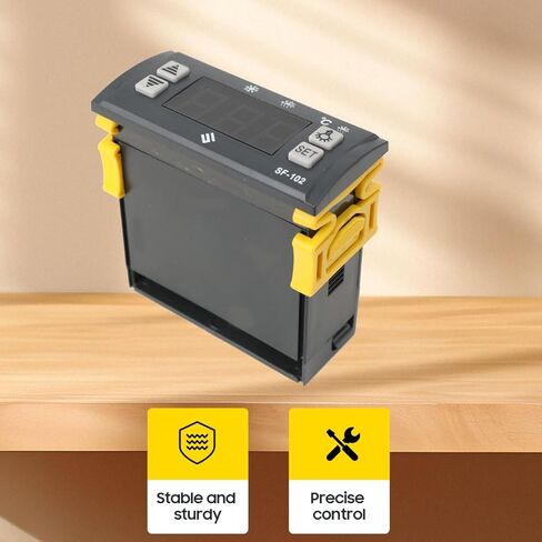 Electronic Temperature Controller SF-102 Digital Display Freezer Thermostat Regulator 110V an Evaporator Fan Controller Defrost Heating Wire Controlle in Kuwait
