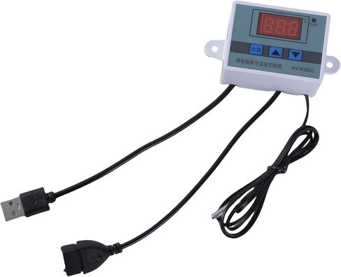 كابل طاقة USB 5V مزود بثلاثة أزرار للتحكم الذكي في درجة الحرارة لمروحة التبريد والمنافيخ حتى 50 وات in Saudi Arabia