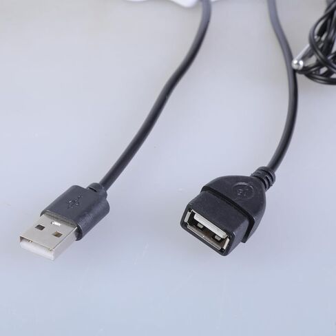 كابل طاقة USB 5V مزود بثلاثة أزرار للتحكم الذكي في درجة الحرارة لمروحة التبريد والمنافيخ حتى 50 وات in Saudi Arabia