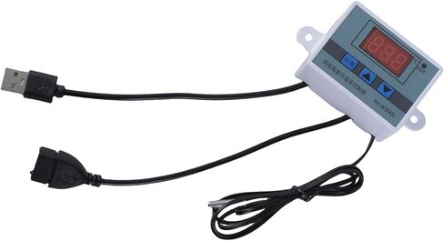 كابل طاقة USB 5V مزود بثلاثة أزرار للتحكم الذكي في درجة الحرارة لمروحة التبريد والمنافيخ حتى 50 وات in Saudi Arabia