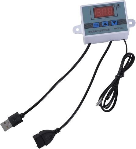 كابل طاقة USB 5V مزود بثلاثة أزرار للتحكم الذكي في درجة الحرارة لمروحة التبريد والمنافيخ حتى 50 وات in Saudi Arabia