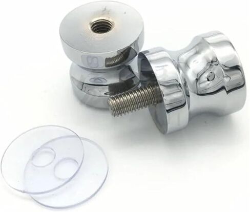 Stainless Steel Back-to-Back Glass Door Knob Puller Push Bathroom Shower Handle 3 Types(201) in Saudi Arabia