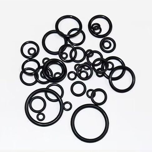 225pcs Rubber O-Ring Assortment Kit, 18 Size General Repair Sealing Gasket Set for Faucet, Plumbing, Automotive in Saudi Arabia