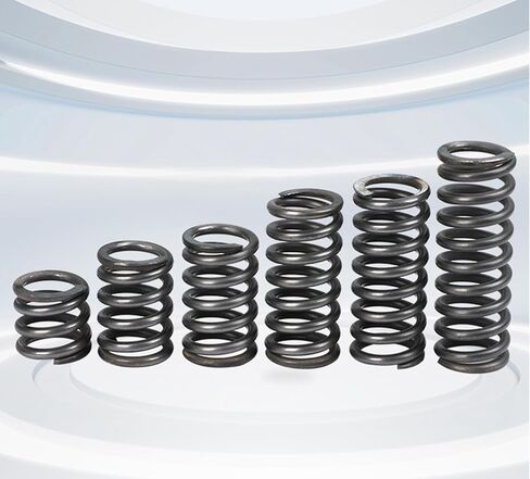 Spring,Compression Spring, 6 Pcs Compression Spring, Steel, 50mm OD, 3mm Wire Diameter in Saudi Arabia