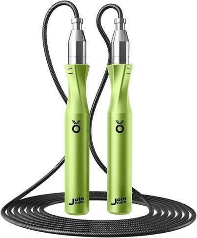 Weighted Jump Rope,Dual Bearing Smooth Rotation Speed Jump Rope, One-Button Push Adjustable Length for Men Women, Workout with Metal Handles for Fitness, Home Exercise & Slim Body in Saudi Arabia