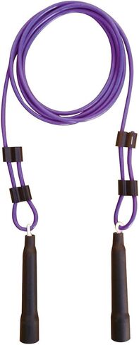 The Zone™ - حبال القفز القابلة للتعديل، خالية من التشابك، حبل القفز السريع للرجال والنساء والأطفال - للتمارين الرياضية وتدريبات الرشاقة - مجموعة من 6 قطع in Kuwait