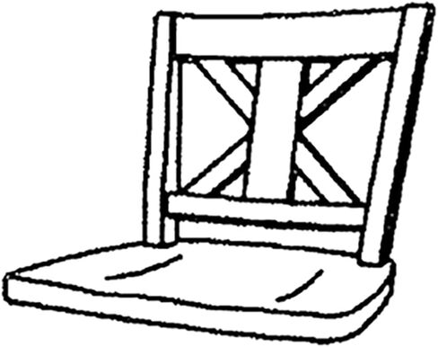 قطعة بديلة للمعجم، ظهر X مع مقعد، الجزء رقم 1، أسود in Kuwait