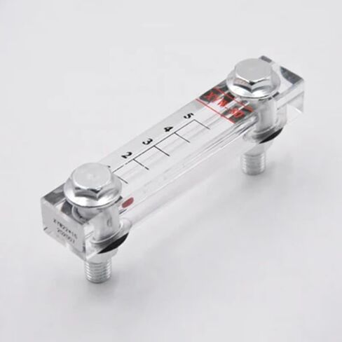 1pc Hydraulic Oil Tank Level Gauge - High Precision PMMA Liquid Level Meter for Various Industries(XYW-127) in Saudi Arabia
