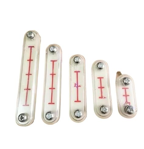 1pc Liquid Level Gauge - for Accurate Liquid Measurement - Compatible with M10 Screws - Hole Spacing 50-160mm(50mm) in Saudi Arabia