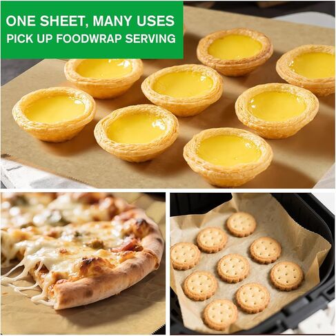 EcoDispose 2000 Count 10" x 10-1/2" Precut Pop Up Deli Paper Sheets, Interfolded Heavy Duty Oil-Resistant Kraft Paper for Bakery, Food Wrap, Serving, Oven, Air Fryer & Microwave in Saudi Arabia