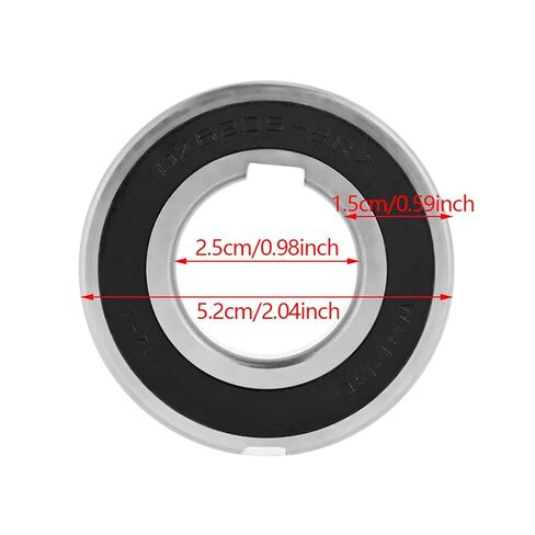 One Way Bearing Sprag Clutch, 25mm Bore, 52mm Outer Diameter, 15mm Thickness - Durable Bearing Steel, Smooth Engagement, Ideal for Machinery and Automotive in Saudi Arabia