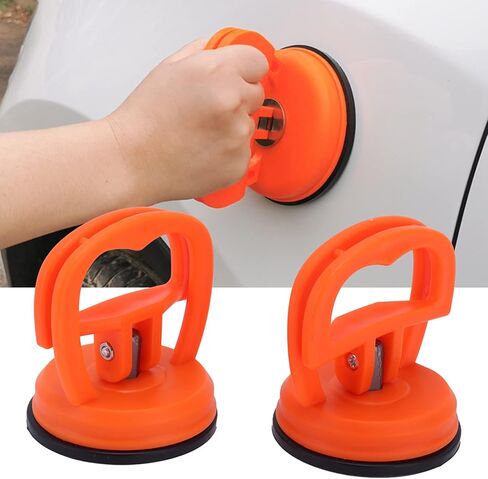 2pcs Suction Cup Lifter Glass Sucker Carrier, Handheld Glass Puller Power Grip Vacuum Lifter, Portable Lifting Clamps Suction Moving Tool for Glass Tiles Mirror Lifting in Saudi Arabia