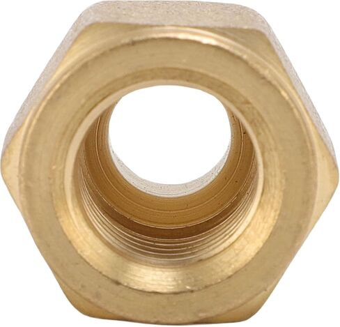 وصلة أنابيب نحاسية سميكة لتكييف الهواء بجوز نحاسي سميك 1/4 بوصة، 10 قطع لخطوط أنابيب الوقود والهواء والسوائل والزيت والغاز والفراغ in Kuwait