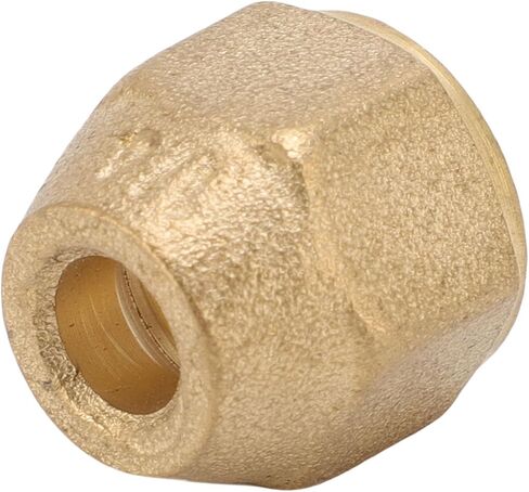 وصلة أنابيب نحاسية سميكة لتكييف الهواء بجوز نحاسي سميك 1/4 بوصة، 10 قطع لخطوط أنابيب الوقود والهواء والسوائل والزيت والغاز والفراغ in Kuwait